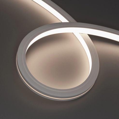 Лента светодиодная герметичная MOONLIGHT-TOP-X280-16x16mm 24V Day4000 (10 W/m, IP67, 15m, wire x1) (Arlight, Вывод боковой, 5 лет)