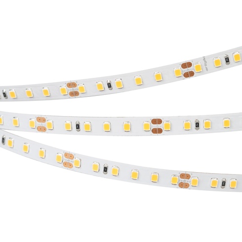 Лента светодиодная RT 2-5000 24V Warm2700 2x (2835, 600 LED, CRI98) (Arlight, 14.4 Вт/м, IP20)