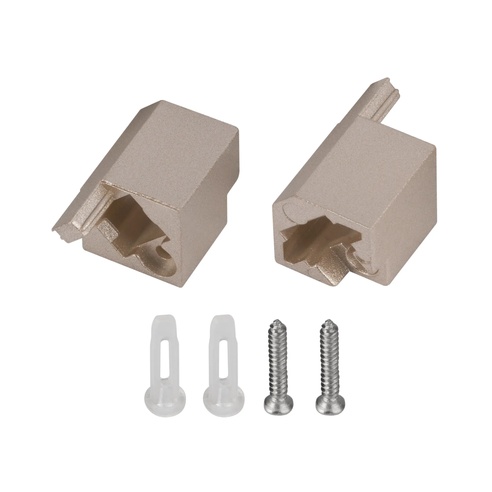 Заглушка SL-KANT-H10-SQUARE CHAMPAGNE GOLD (Arlight, Пластик)