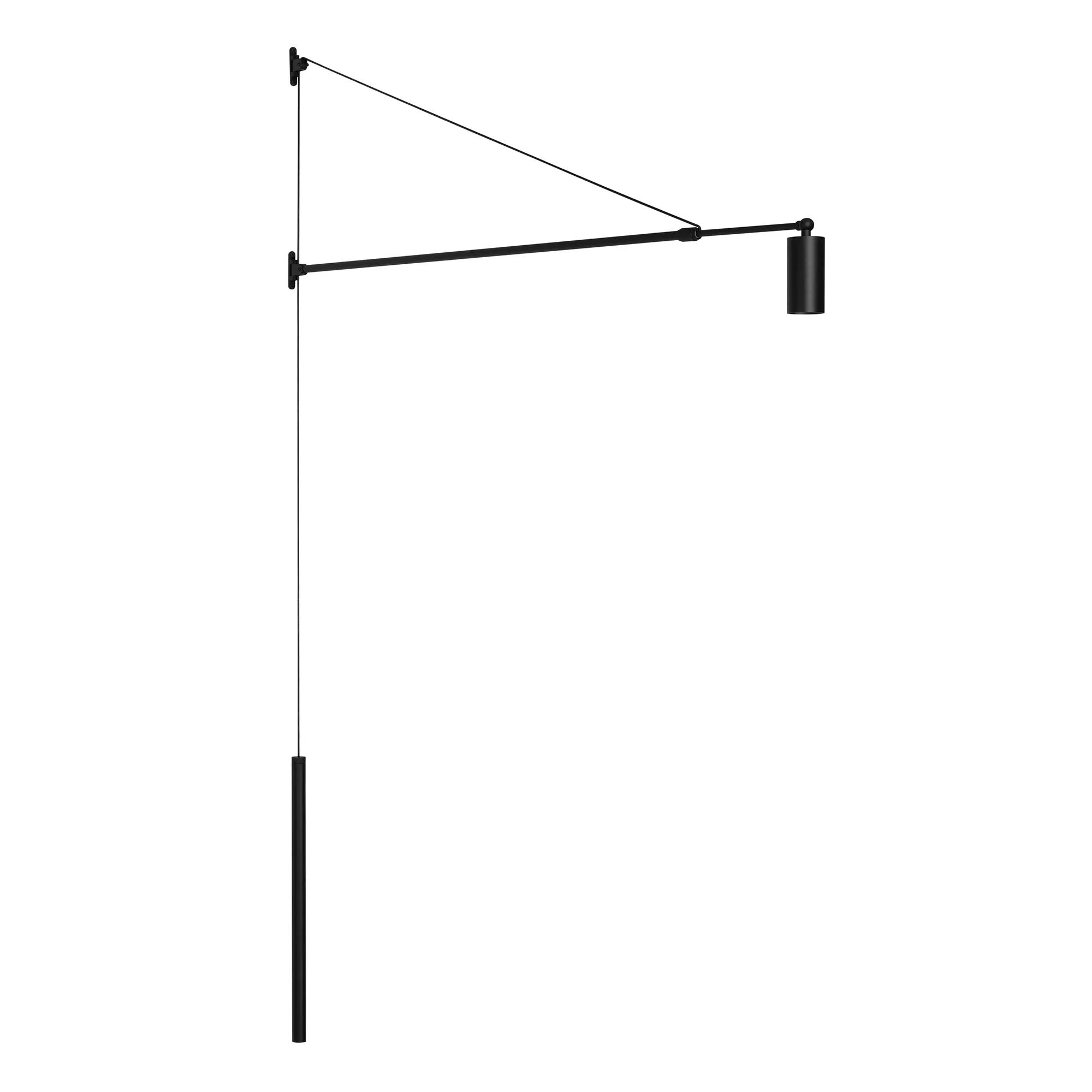 Светильник SP-KANEL-WALL-6W Warm3000 (BK, 36 deg, 230V, TELESCOPIC) (Arlight, IP20 Металл, 5 лет) - изображение товара