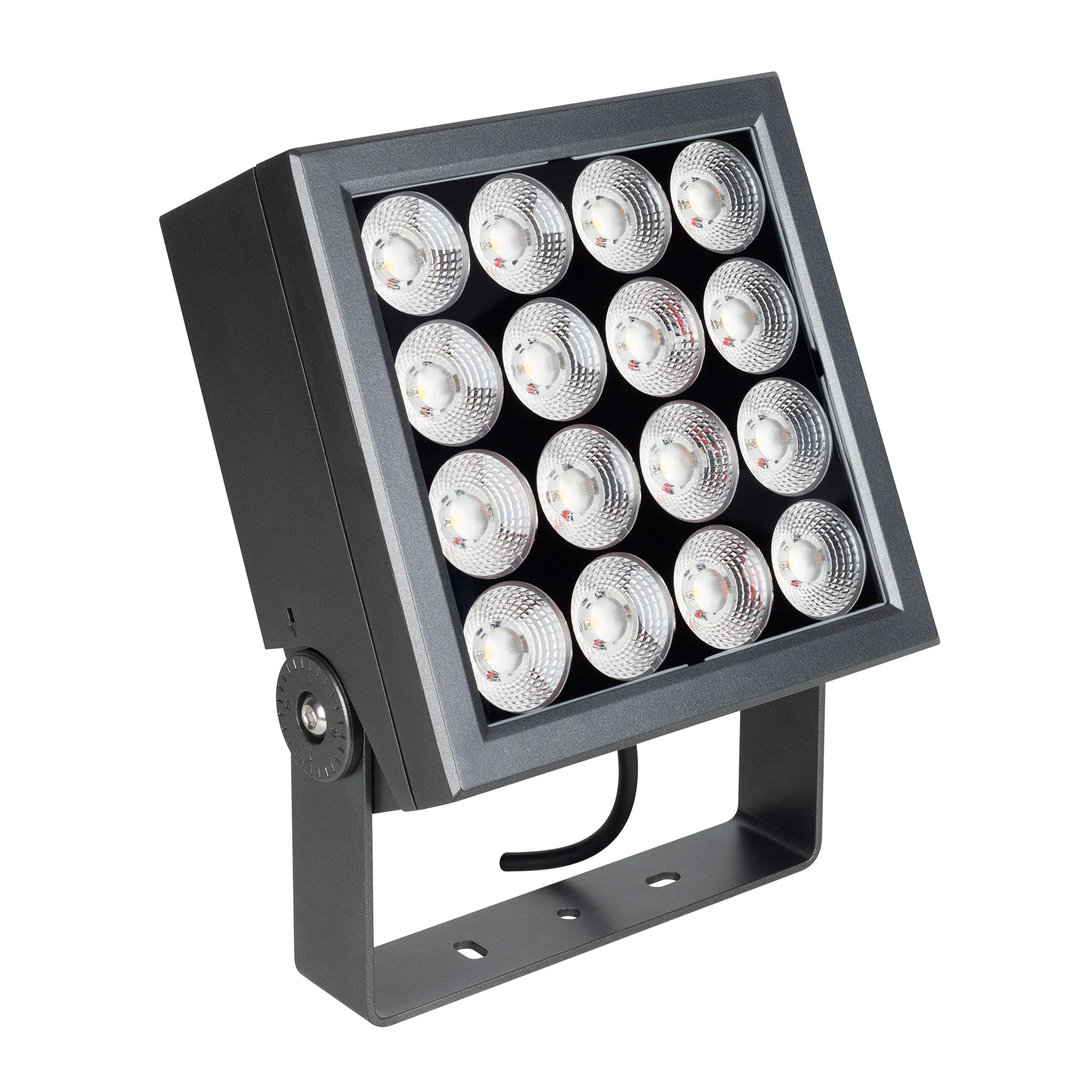 Светильник ALT-BLOCK-S220x220-50W Warm3000 (GR, 60 deg, 230V) (Arlight, IP66 Металл, 3 года)