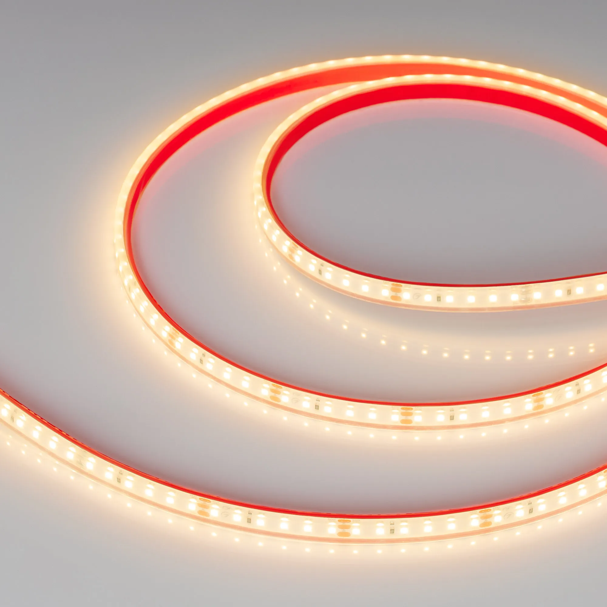 Лента светодиодная герметичная RTW-PFS-A120-11mm 24V Warm3000 (9.6 W/m, IP68, 2835, 5m) (Arlight, -) - изображение товара