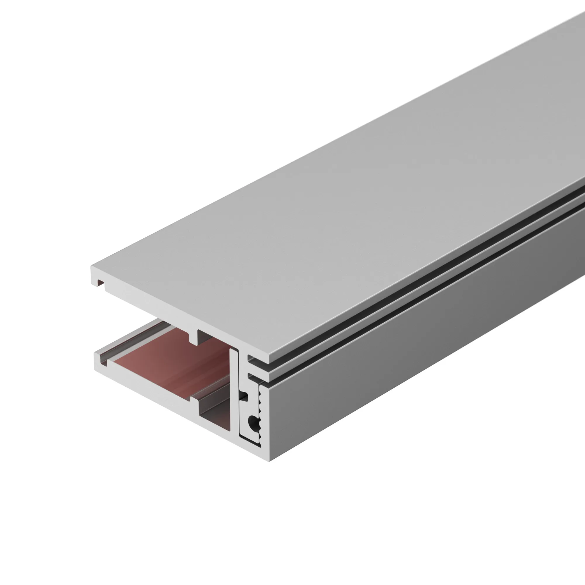 Профиль KLUS-GLASS-810-2000 ANOD (Arlight, Алюминий) - изображение товара