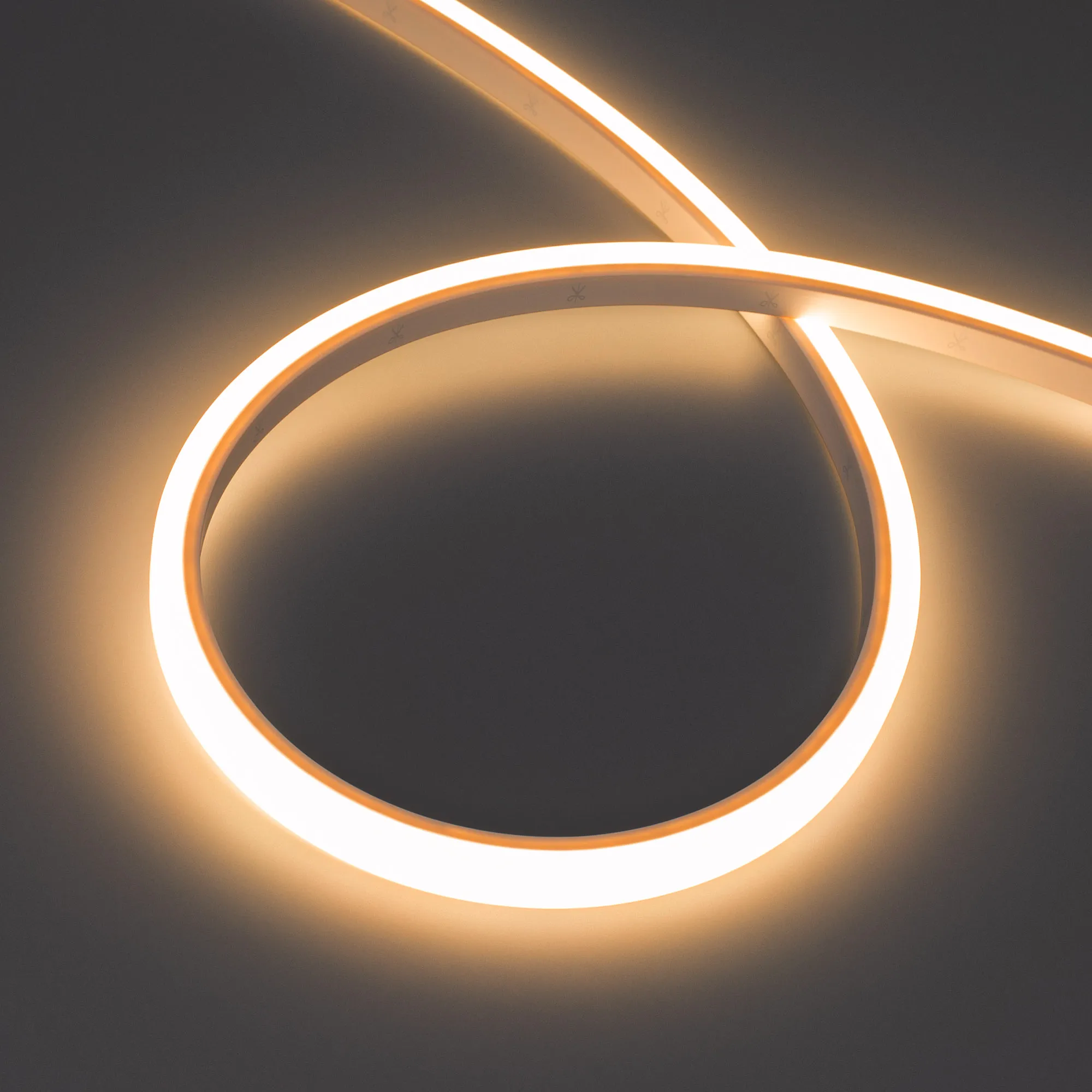 Лента герметичная WAVE-TOP-PU-A144-10x10mm 24V Warm2700 (5 W/m, IP68, 1m, wire x1) (Arlight, Вывод боковой, 3 года) - изображение товара