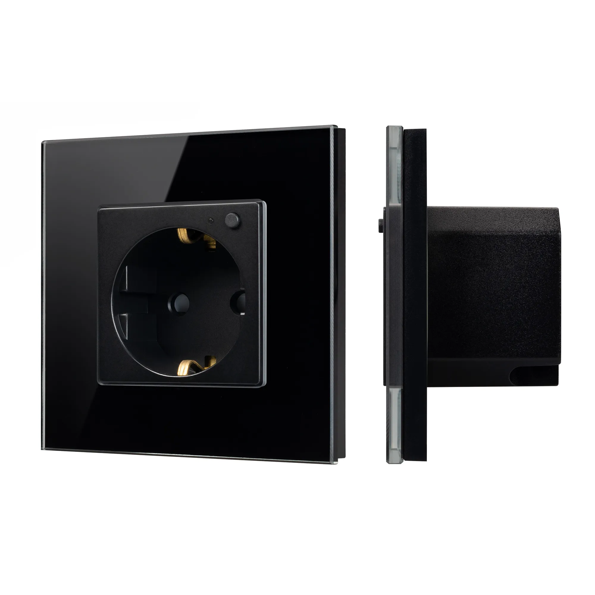 Розетка электрическая с Zigbee управлением SCT-OMALI-EUZB1-PL-BK (240V, 16A, Zigbee) (Arlight, -)