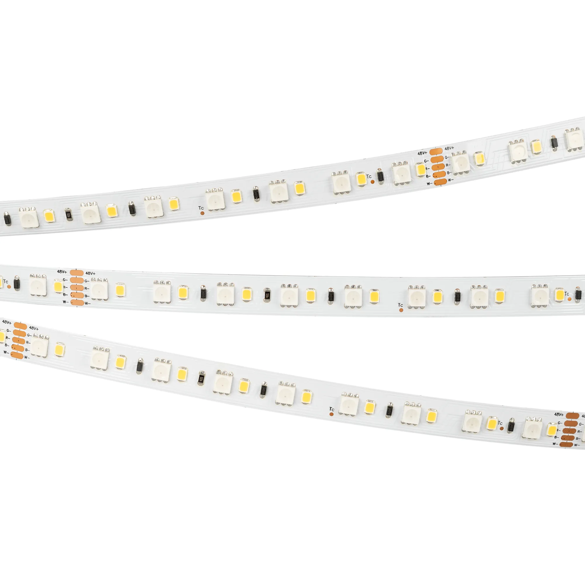Лента светодиодная IC-40000-5060-108-48V RGB-Warm3000 (12mm, 15W, IP20) (Arlight, -)