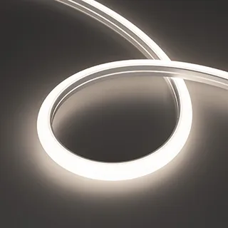 Лента герметичная MOONLIGHT-PRO-TOP-X320-16x15mm 48V White6000 (10 W/m, IP65, 30m, wire x2) (Arlight, Силикон) - изображение товара