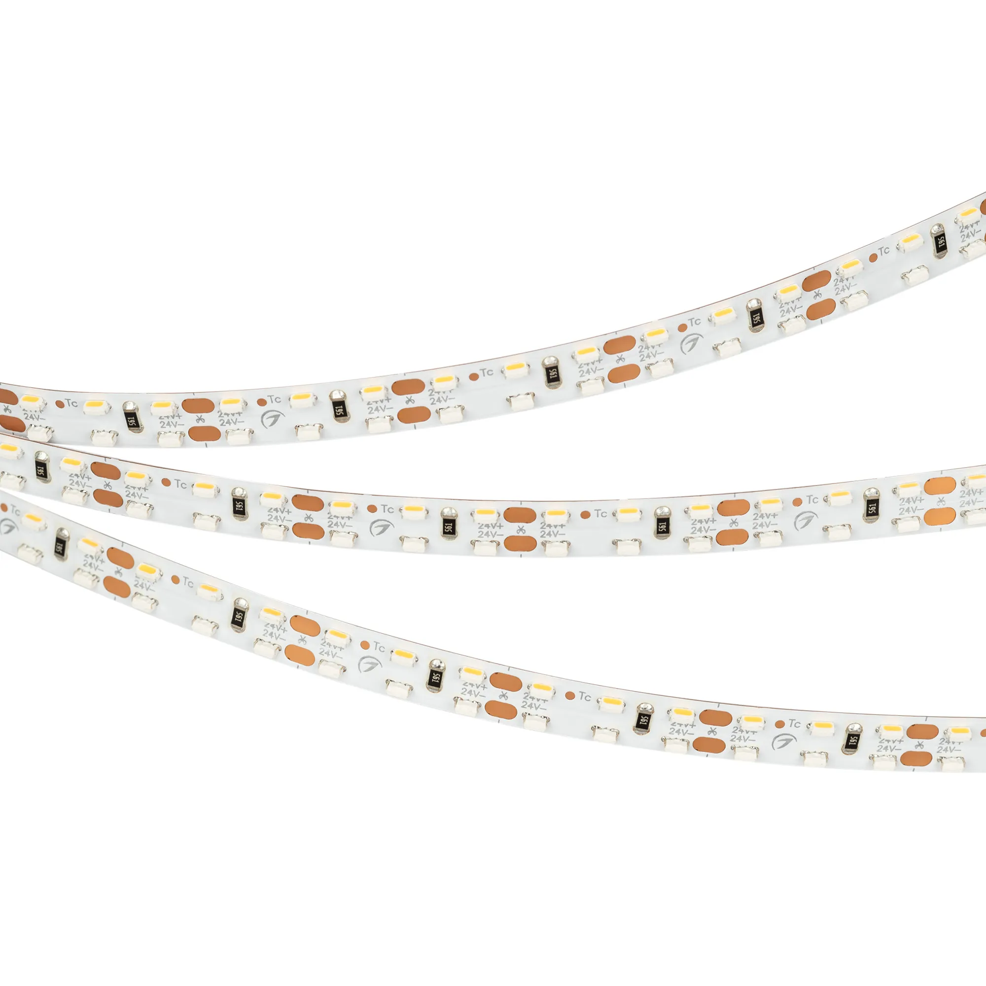 Лента светодиодная RS 2-5000 24V White6000 2x2 8mm (3014, 240 LED/m, LUX) (Arlight, 14.4 Вт/м, IP20)