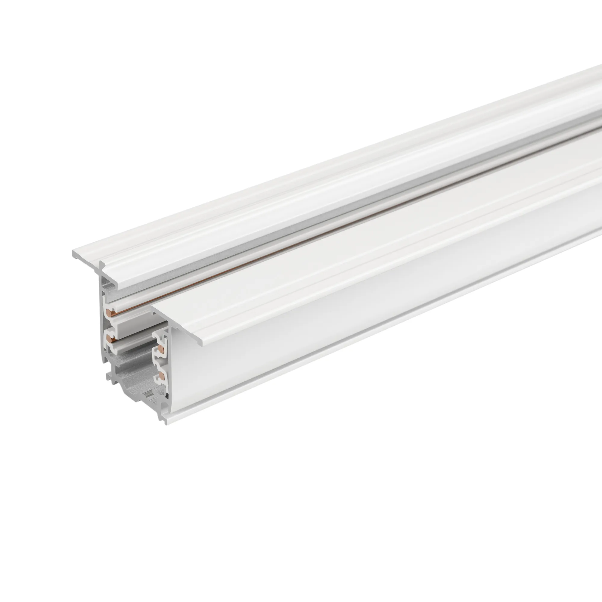 Трек встраиваемый LGD-4TR-TRACK-F-3000-WH-M (D) (Arlight, IP20 Металл, 3 года)