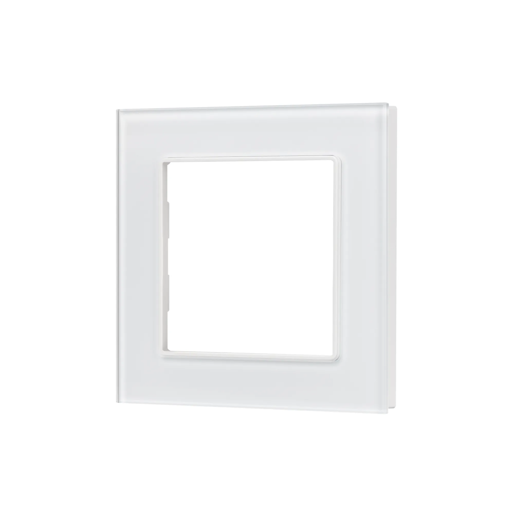 Рамка стеклянная FRM-GLARE-GS-1-WH (Arlight, -)